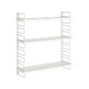 Valge metallriiul 54 cm Iseo - Ellos Home