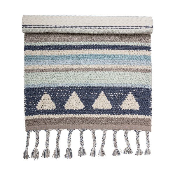 Sinihall laste puuvillane vaip Cool, 60 x 90 cm - Bloomingville Mini-image-2