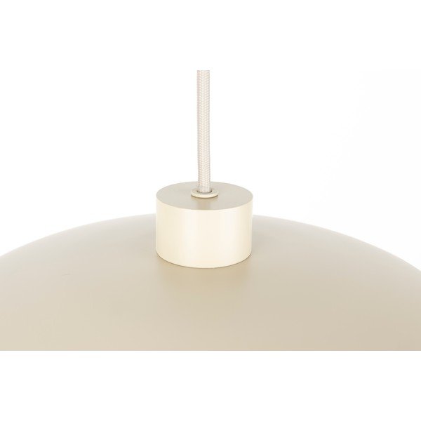 Beež metallist ripplamp ø 26,5 cm Wubbo - White Label-image-4