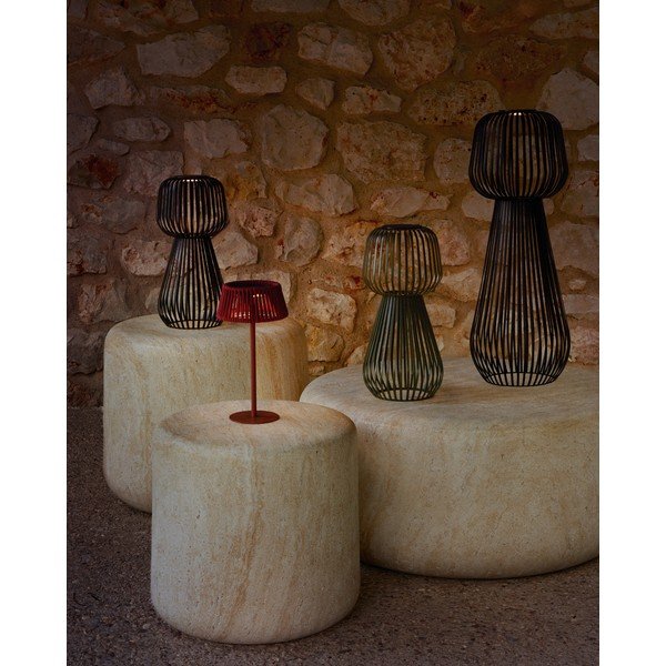 LED-laualamp hämardatava päikeseenergial töötava õuevalgustiga (kõrgus 70 cm) Reiba - Kave Home-image-2