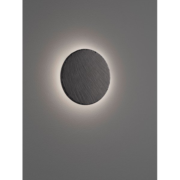 Must hämardatav LED-seinavalgusti ø 20 cm Raven - Trio-image-1