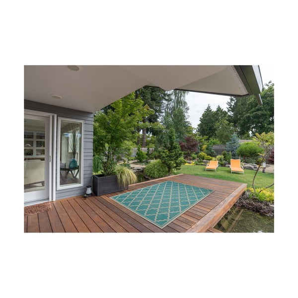 Türkiissinine välivaip , 160 x 230 cm Intreccio - Floorita-image-3