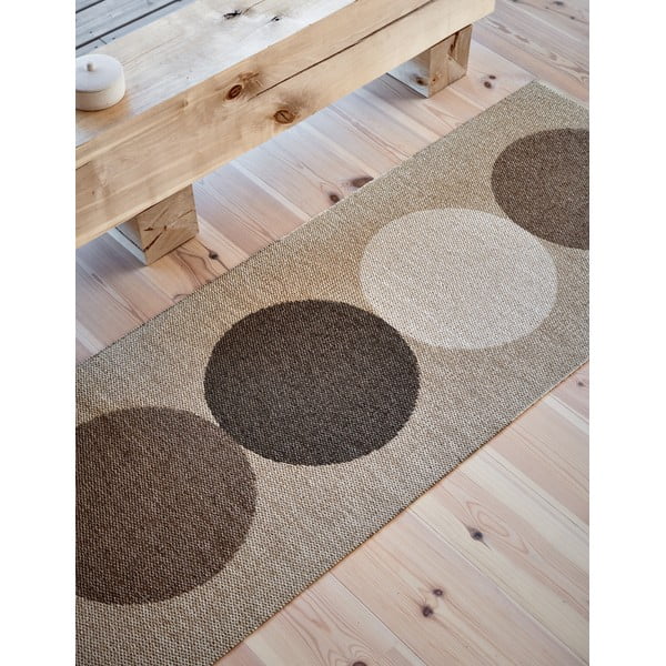 Beež-kreem sise/välisvaip 70x140 cm Otto Grain – Pappelina-image-3