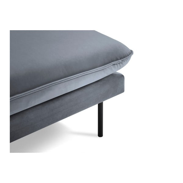 Hall sametist tugitool, vasakpoolne nurk Vienna - Cosmopolitan Design-image-4