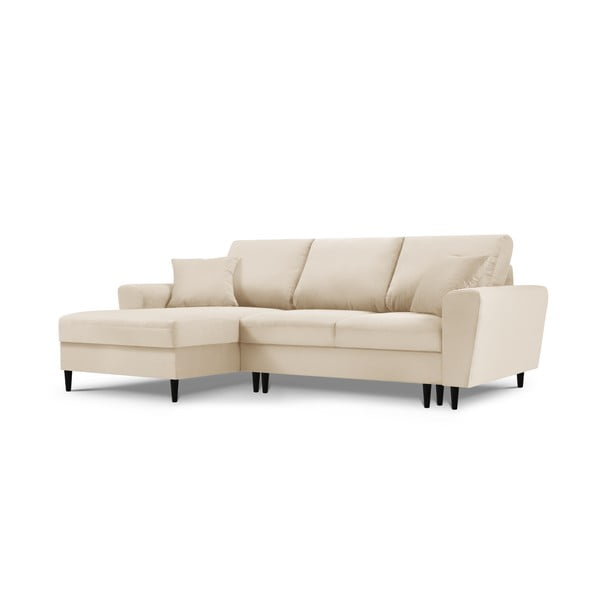 Beežist koordi diivanvoodi, vasakpoolne nurk Moghan - Micadoni Home-image-3