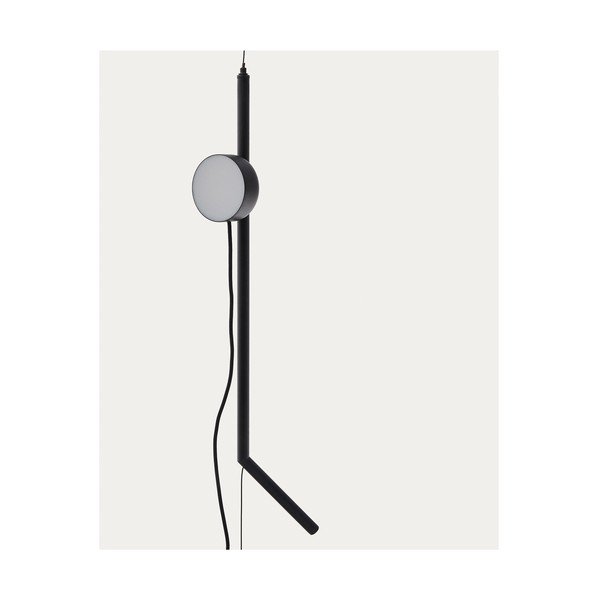 Must hämardatav LED-põrandalamp (kõrgus 339 cm) Orey - Kave Home-image-3