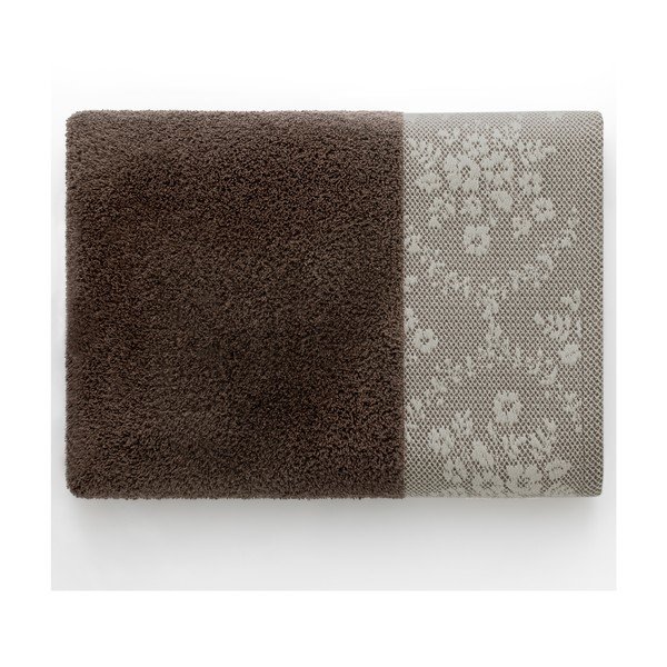 Pruun puuvillane froteerätik 50x90 cm Crea - AmeliaHome-image-3