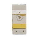 Komplekt 3 beeži ja kollast puuvillast köögirätikut Bumble Bees Bumblebees - Cooksmart ®