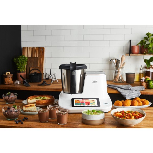 Valge ja hõbedane köögikombain Click and Cook - Tefal-image-1