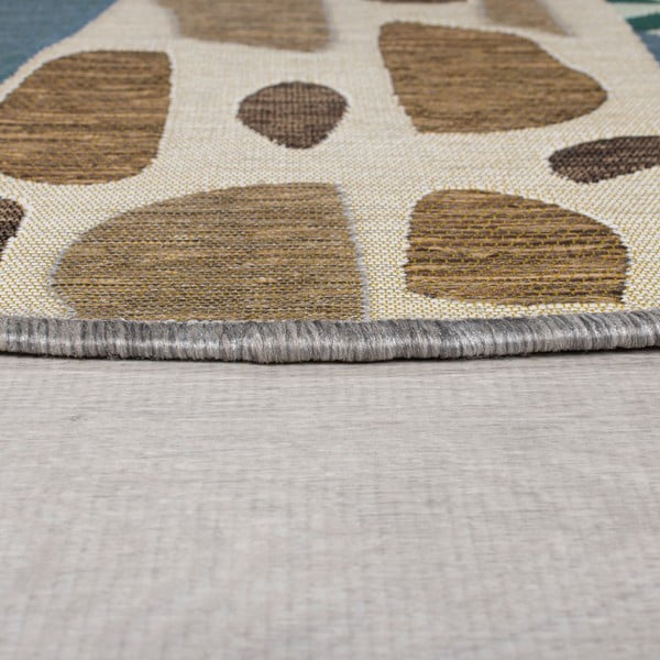 Roheline ümmargune õuevaip ø 160 cm Eric - Flair Rugs-image-3