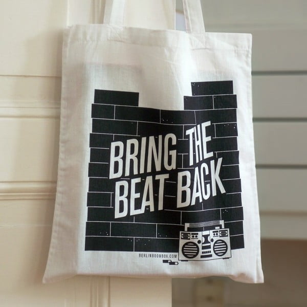 Bavlněná taška Bring The Beat Back