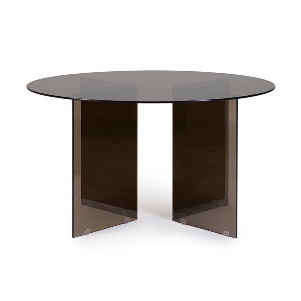 Klaasist ümmargune söögilaud ø 130 cm Iride - Bizzotto-image-1