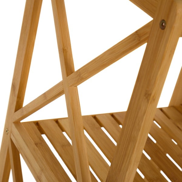 Bambusest vannitoariiul naturaalses värvitoonis 33x119 cm - Casa Selección-image-3