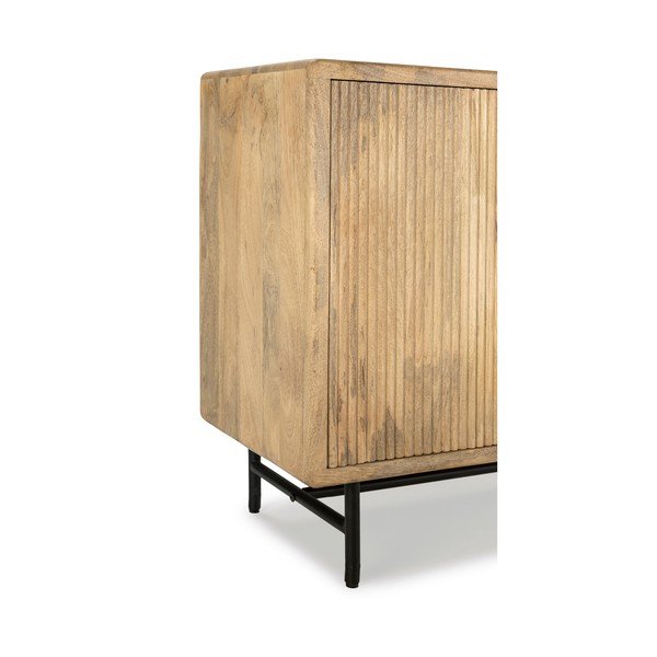 Madal mangopuidust  kapp 190x85 cm Mundra - Marckeric-image-3