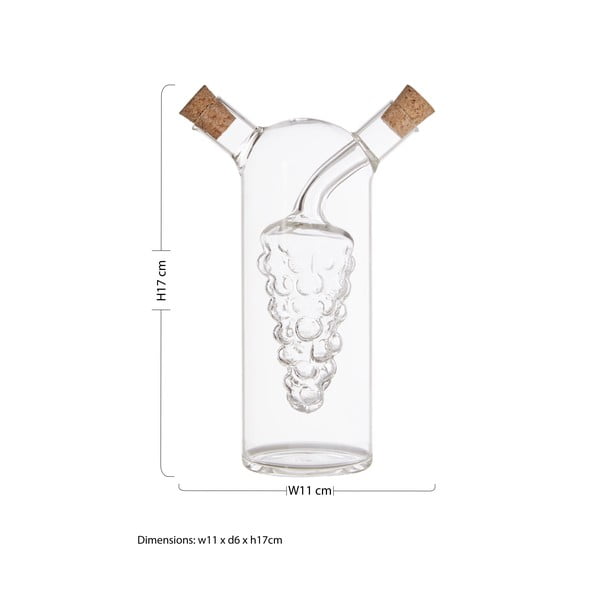 Klaasist maitsestuspudelite komplekt Montela - Premier Housewares-image-3