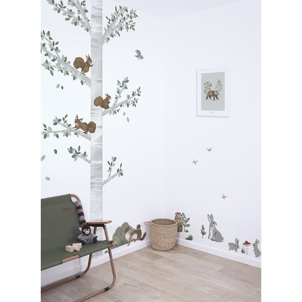 Kleebisleht 64x40 cm Moutain Animals - Lilipinso-image-1