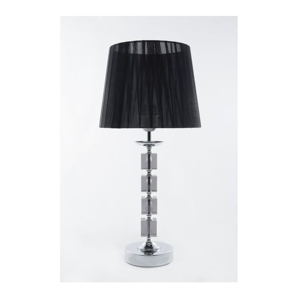 Stolní lampa Crystal Black, 46,5 cm