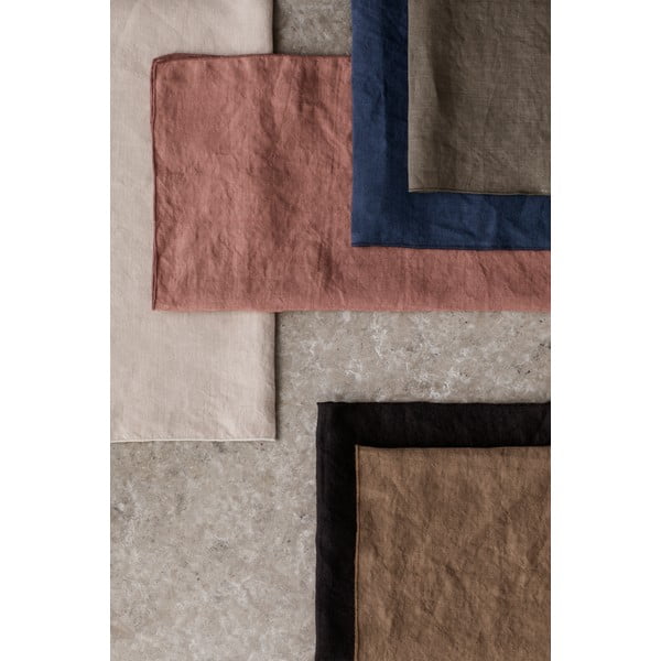 Helesinine linasest riidest salvrätik , 42 x 42 cm Lineo - Blomus-image-2