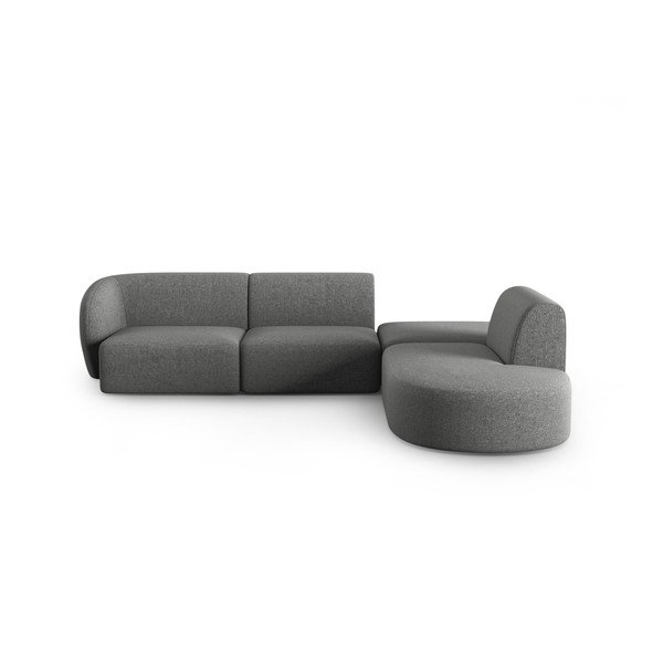 Hall šenillist nurgadiivan (parem nurk/"L"-kujuline) Paolo - Milo Casa