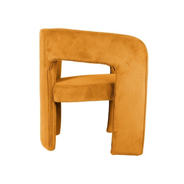 Kollane velvetist tugitool Vigor - Leitmotiv-image-3