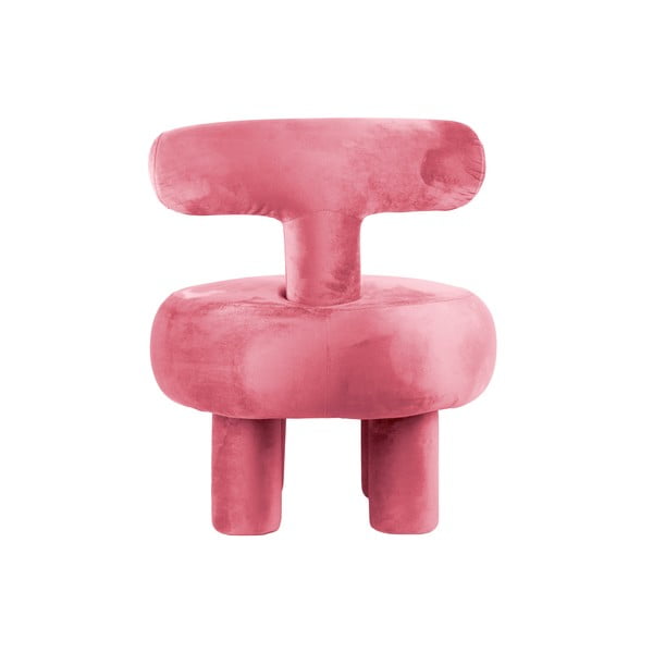 Roosa sametist tugitool Abrazo - Leitmotiv-image-4