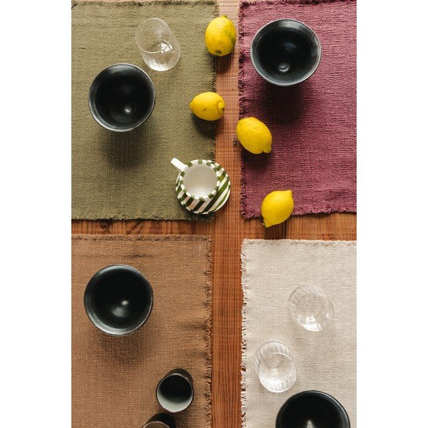 Puuvillased laualinad komplektis 2 tükki 38x50 cm Handloom - Lorena Canals-image-1