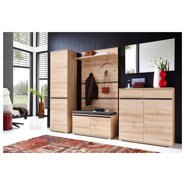 Puiduvärvi pöögispooniga seinanagi 96x147x30 cm Lissabon – Germania-image-4