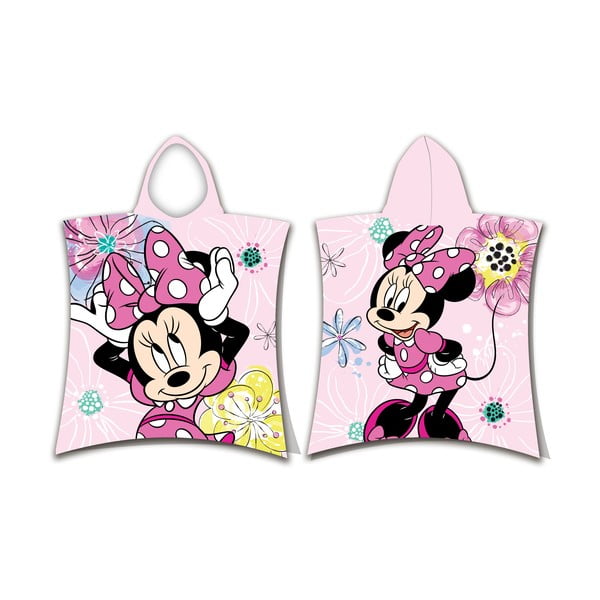 Roosa frotee beebi hommikumantel Minnie - Jerry Fabrics