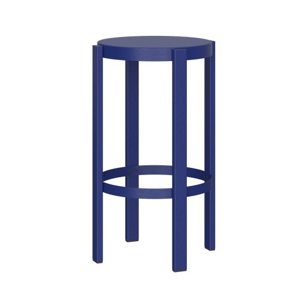 Sinine terasest baaritool (istme kõrgus 65 cm) Doon - noo.ma