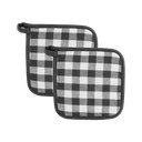 Puuvillased pajalapid 2tk komplektis Gingham - Tiseco Home Studio