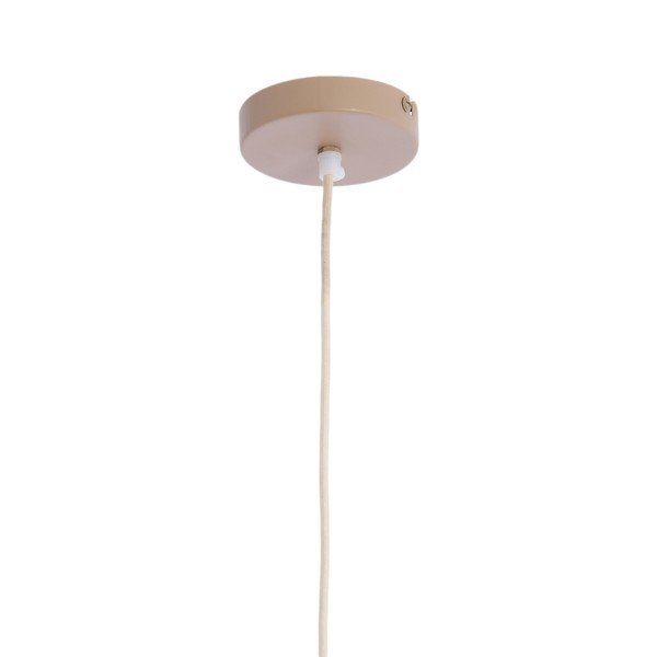 Naturaalse värvi ripplamp kangast varjuga Pasto - Light & Living-image-2