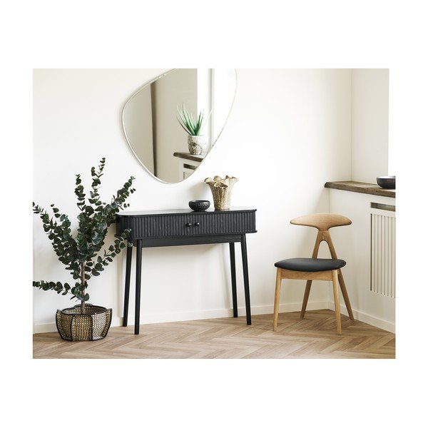Must/naturaalse tamme söögitool Lanuza - House Nordic-image-3
