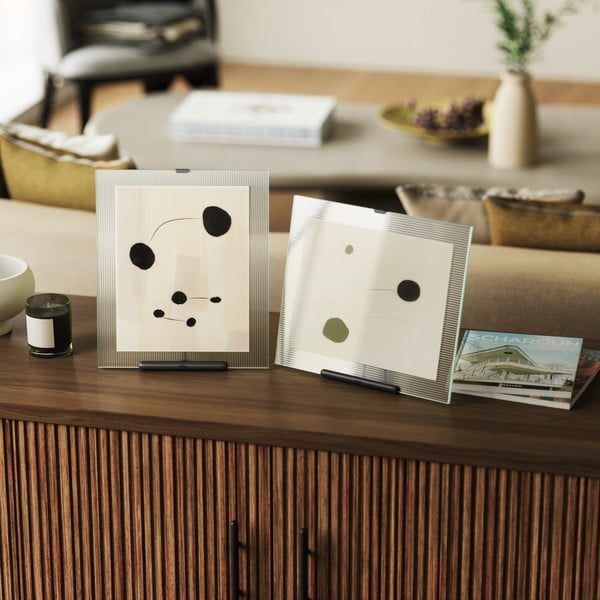 Must klaasist seisev raam 26x30,5 cm Flute - Umbra-image-1