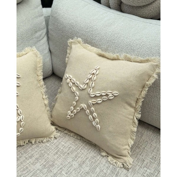 Puuvillane padjakate 43x43 cm Seashells - Mioli Decor-image-4