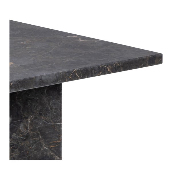 Tumepruun marmorist diivanilaud 70x140 cm Vega - Actona-image-4