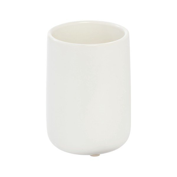 Valge keraamiline hambaharja tass Vanity Eco Vanity - iDesign-image-3