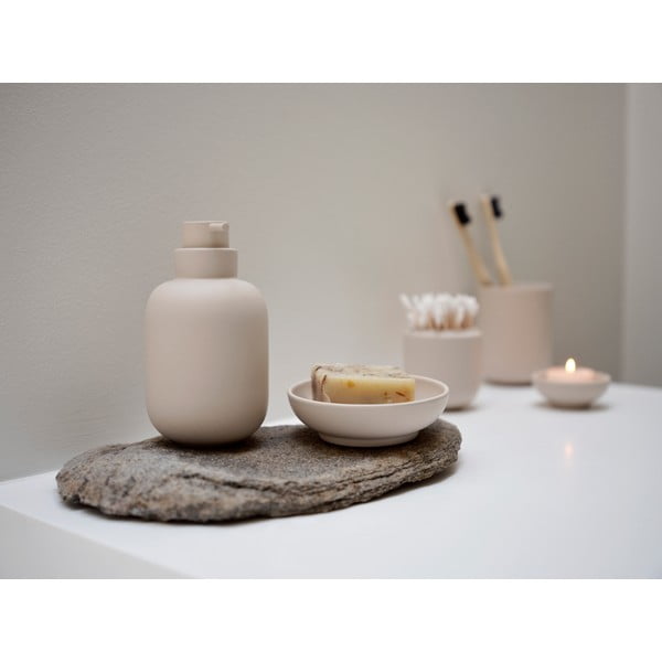 Beež kivikeraamikast seebidosaator 300 ml Sensu - Zone-image-1