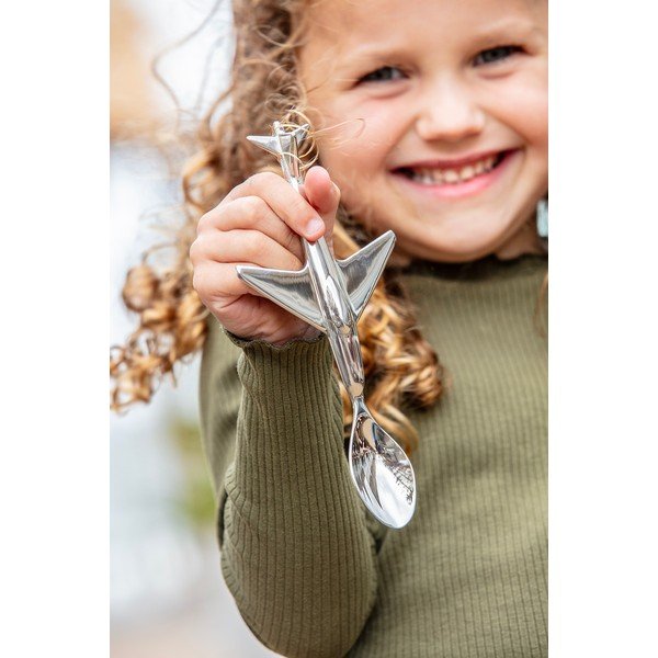 Roostevabast terasest laste söögiriistad hõbedases värvitoonis Plane - Zilverstad-image-1