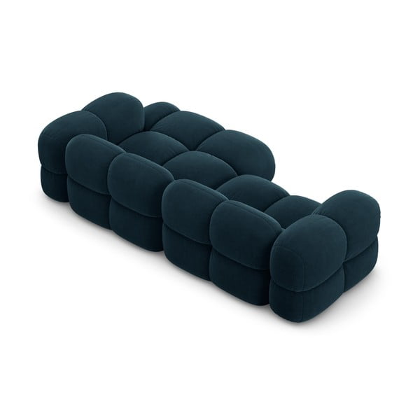  Tumesinine sametist nurgadiivan (parem nurk/laiendiga) Loretto – Cosmopolitan Design-image-4