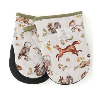Puuvillased pajakindad 2tk komplektis Forest Fable - Cooksmart ®
