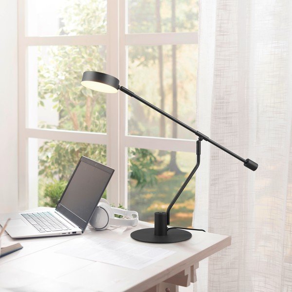 Matt must LED-lauavalgusti  (kõrgus 64 cm) Manduro - Trio-image-1