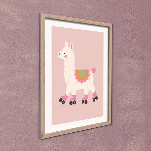 Laste pilt 30x40 cm Roller Llama - Styler-image-3