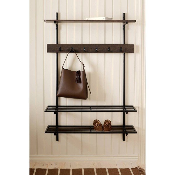 Pruun metallist esikukomplekt 100x150x25 cm Gilda - Ellos Home-image-1