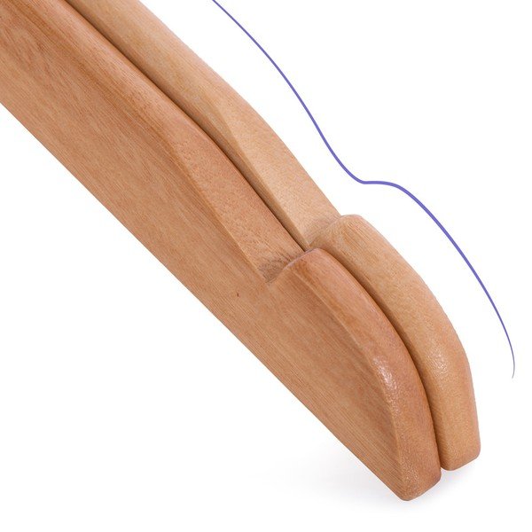 Puidust riputusklambrid, 10 tk komplektis Luma - Homede-image-4
