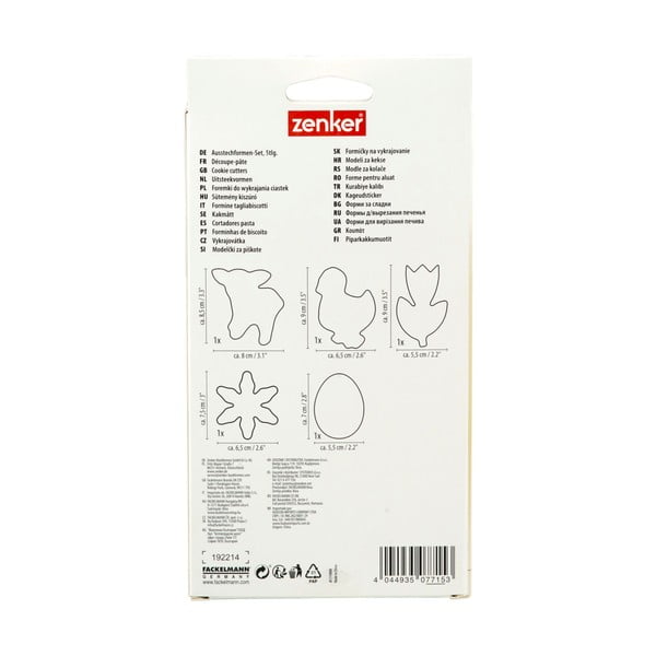 5 lihavõttepühade kevadise pitseri komplekt - Zenker-image-2