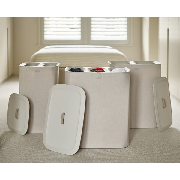Riidest pesukorv 90 l Tota Trio - Joseph Joseph-image-4