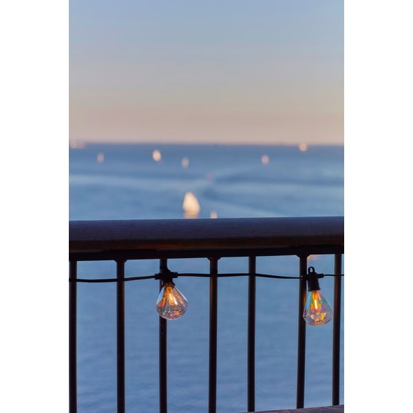 Päikeseenergial töötava valgusketi pikendus, pirnide arv 10 tk, pikkus 300 cm Marcus - Sirius-image-1