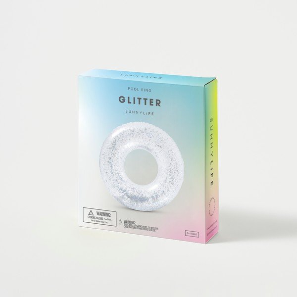Täispuhutav rõngas, ø 110 cm Glitter - Sunnylife-image-4
