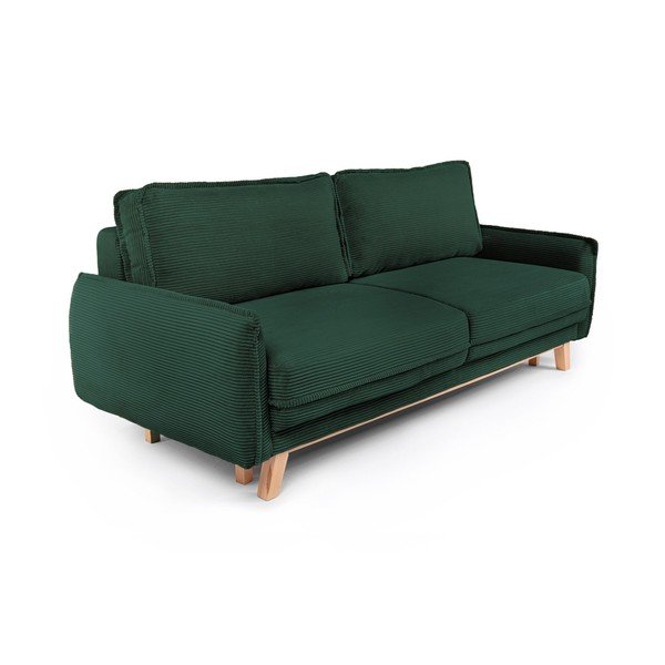 Tumeroheline velvetist diivanvoodi/panipaigaga 218 cm Tori - Bonami Selection-image-1