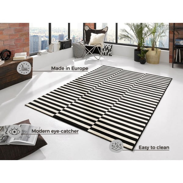 Must-valge vaip Paneel, 200 x 290 cm Gloria - Hanse Home-image-4